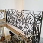 00347 Indoor Wrought Iron Railings near me-SmithMetalWorks.ca