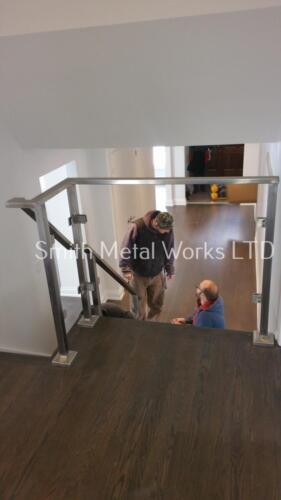 00102 Indoor Glass Railings