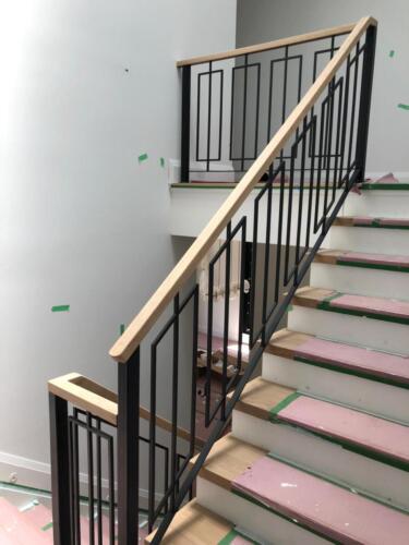 00209 Indoor Modern Railings