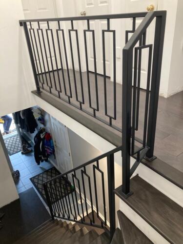 00234 Indoor Modern Railings