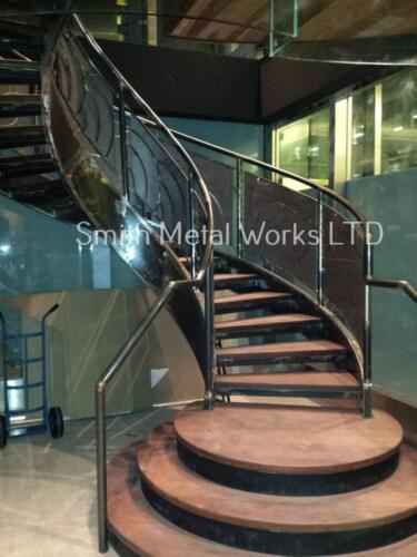 00237 Indoor Spiral Staircase
