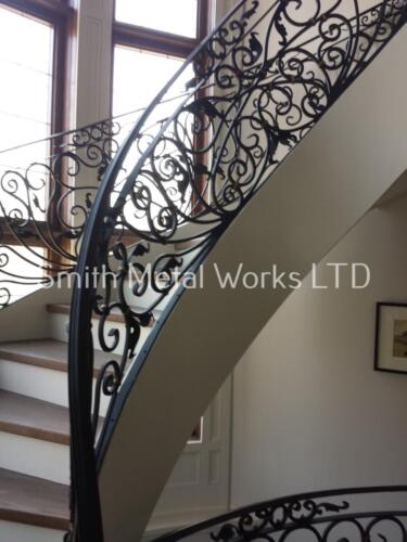 00238 Indoor Spiral Staircase
