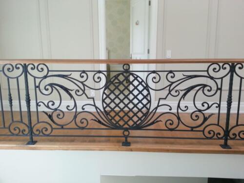 00262 Indoor Wrought Iron Railings