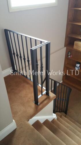 00274 Indoor Wrought Iron Railings