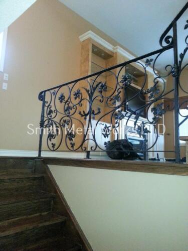 00302 Indoor Wrought Iron Railings