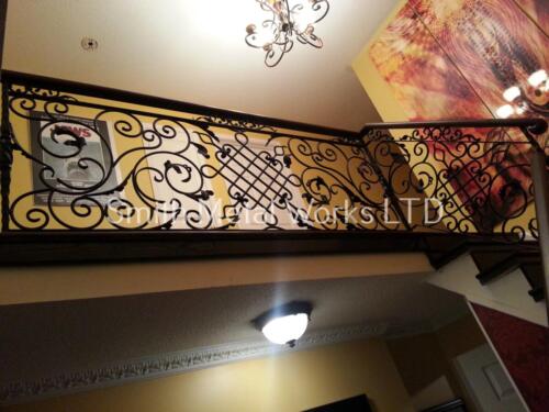 00306 Indoor Wrought Iron Railings