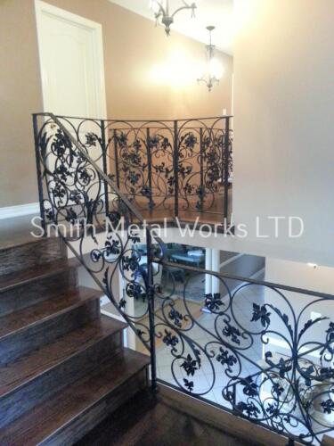00307 Indoor Wrought Iron Railings