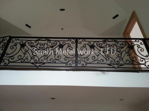 00309 Indoor Wrought Iron Railings