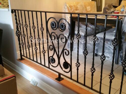 00316 Indoor Wrought Iron Railings