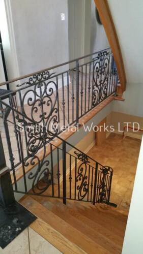 00321 Indoor Wrought Iron Railings