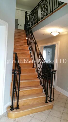 00322 Indoor Wrought Iron Railings