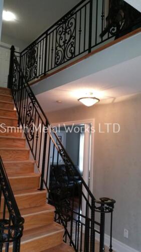 00331 Indoor Wrought Iron Railings