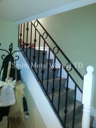 00335 Indoor Wrought Iron Railings