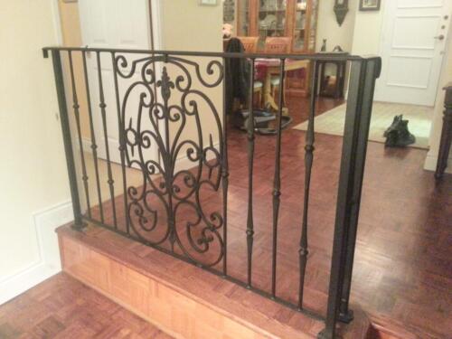 00344 Indoor Wrought Iron Railings