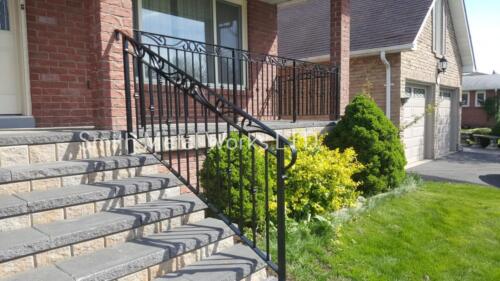 Exterior Aluminum Railings Gallery