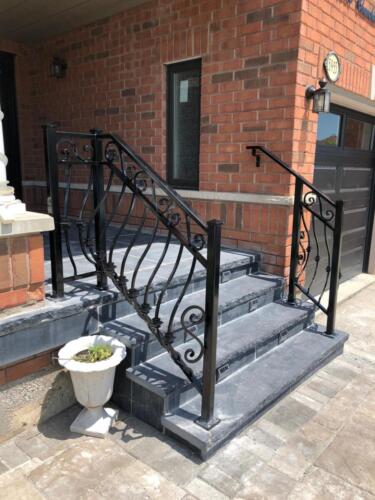 00621 Outdoor Aluminum Railings