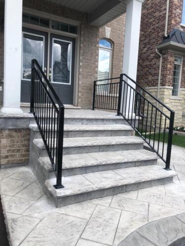 00624 Outdoor Aluminum Railings