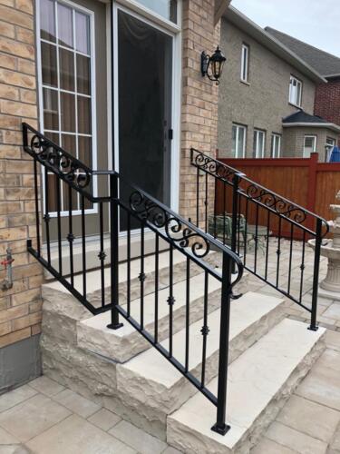 00633 Outdoor Aluminum Railings
