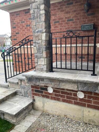 00641 Outdoor Aluminum Railings