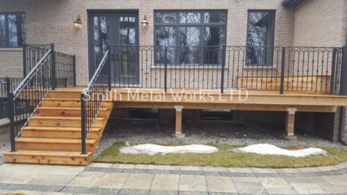00707 Outdoor Deck Railings