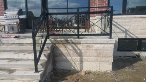 00717 Outdoor Deck Railings