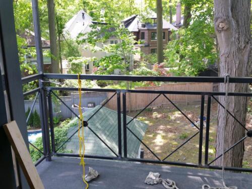 00725 Outdoor Glass Railings