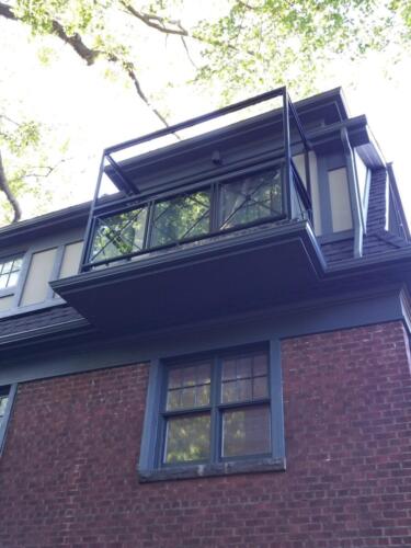 00727 Outdoor Glass Railings