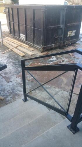 00728 Outdoor Glass Railings