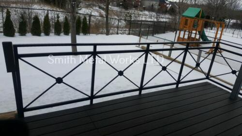 00838 Outdoor Modern Railings