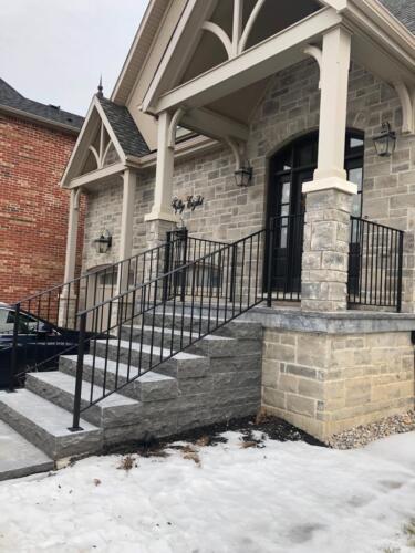 00854 Outdoor Modern Railings