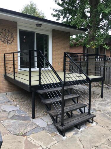 00859 Outdoor Modern Railings