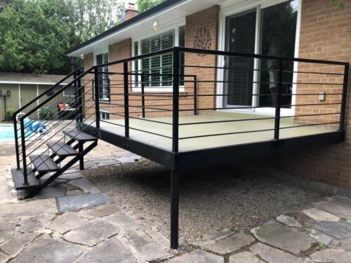 00860 Outdoor Modern Railings