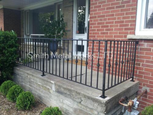 00869 Outdoor Porch Railings