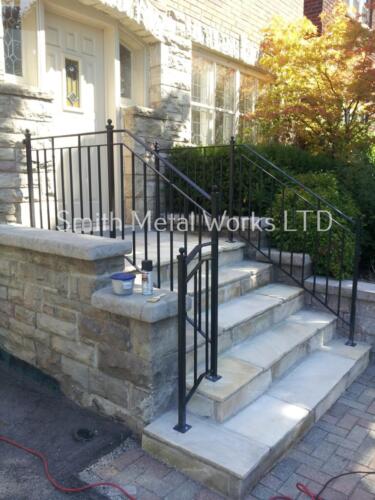 00877 Outdoor Porch Railings
