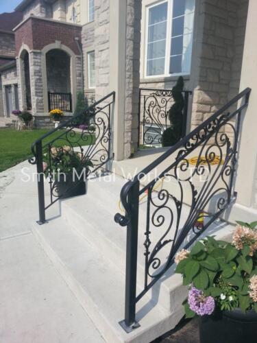 00880 Outdoor Porch Railings