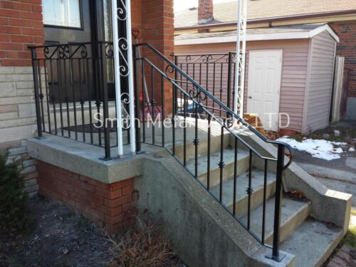 00894 Outdoor Porch Railings