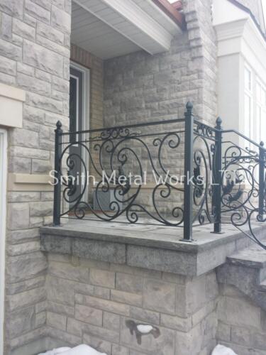00910 Outdoor Porch Railings