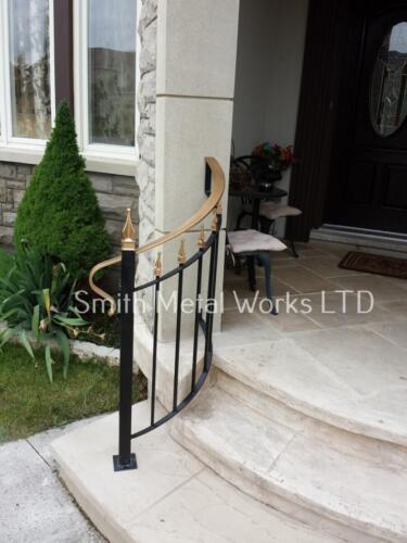 00918 Outdoor Porch Railings