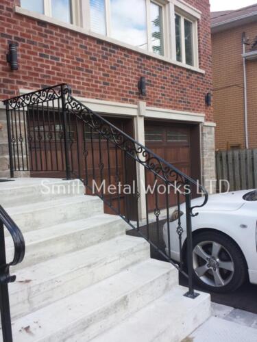 00929 Outdoor Porch Railings