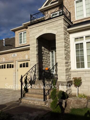 00930 Outdoor Porch Railings