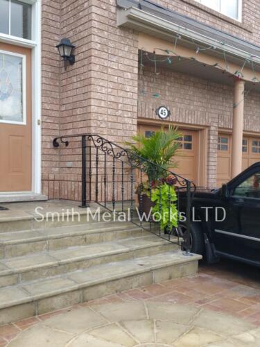 00961 Outdoor Porch Railings