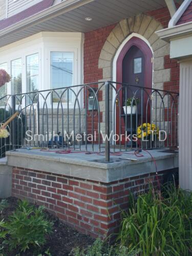 00973 Outdoor Porch Railings