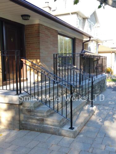 00975 Outdoor Porch Railings