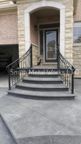 00981 Outdoor Porch Railings