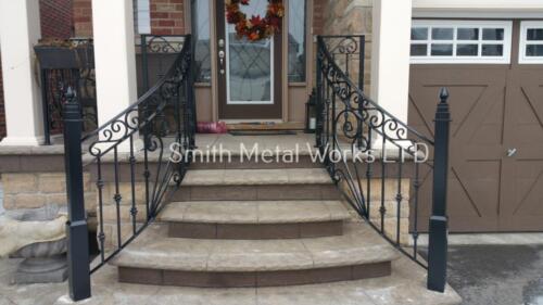 00990 Outdoor Porch Railings