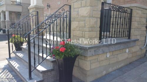 00995 Outdoor Porch Railings
