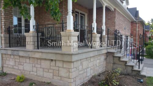 00997 Outdoor Porch Railings