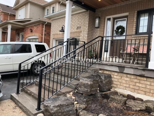 01082 Outdoor Porch Railings