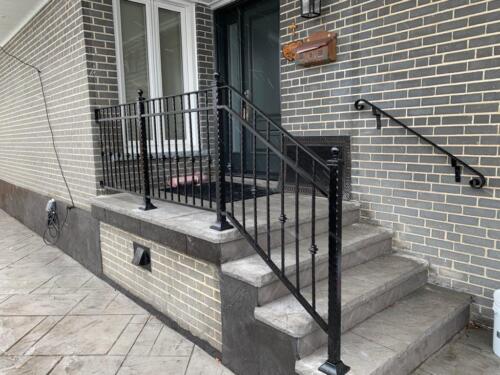 01127 Outdoor Porch Railings