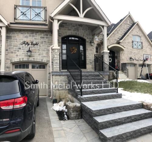01134 Outdoor Porch Railings